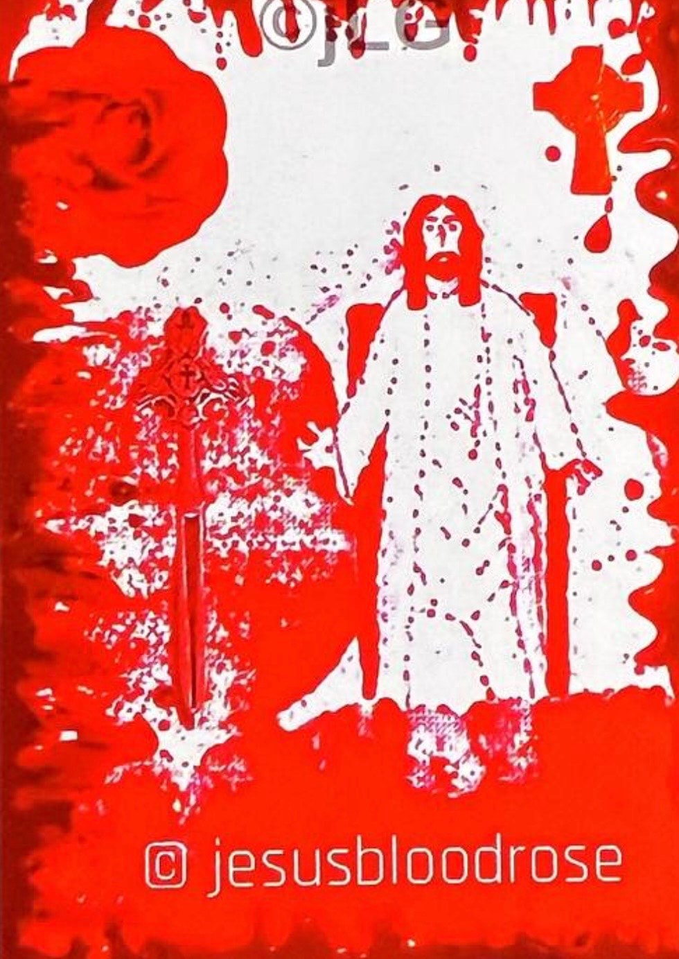 Jesus Blood Rose