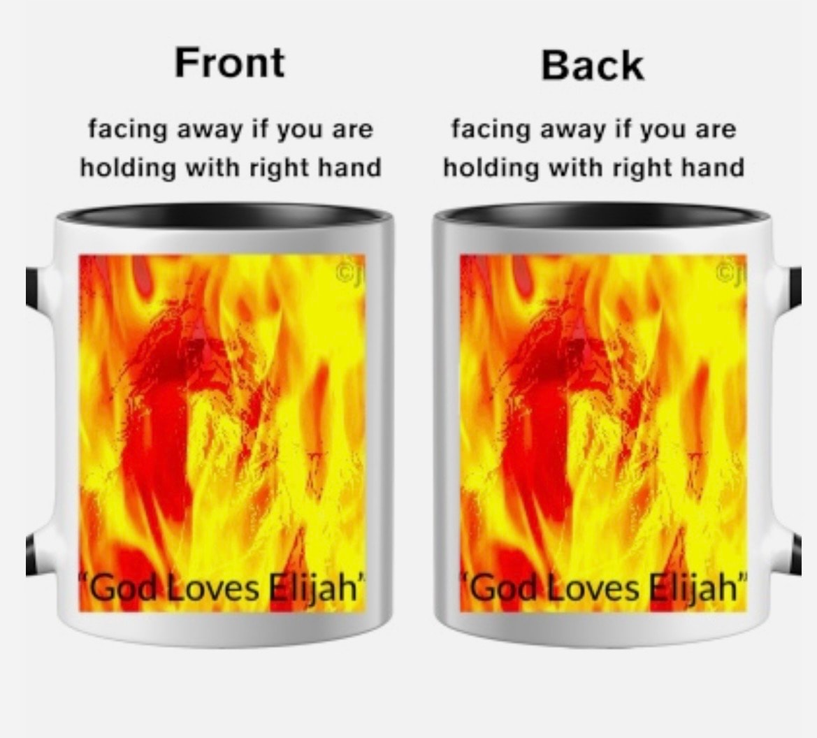 God Loves Elijah — Mug